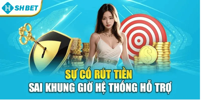 Sự cố rút tiền sai khung giờ hệ thống hỗ trợ